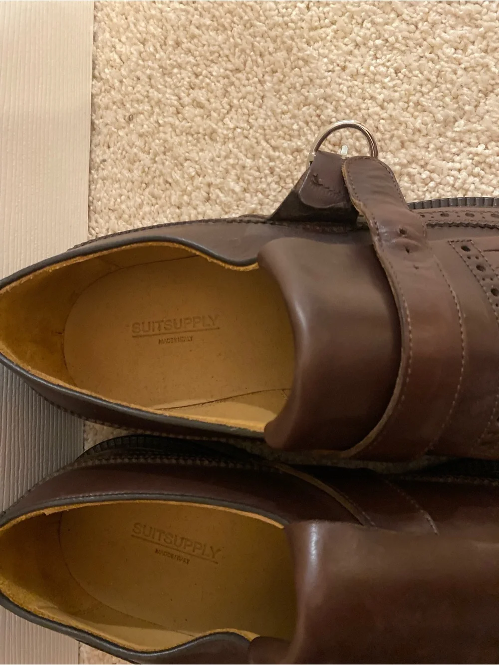 SuitSupply Kiltie Oxford Leather Dress Shoes Men’s Size 42